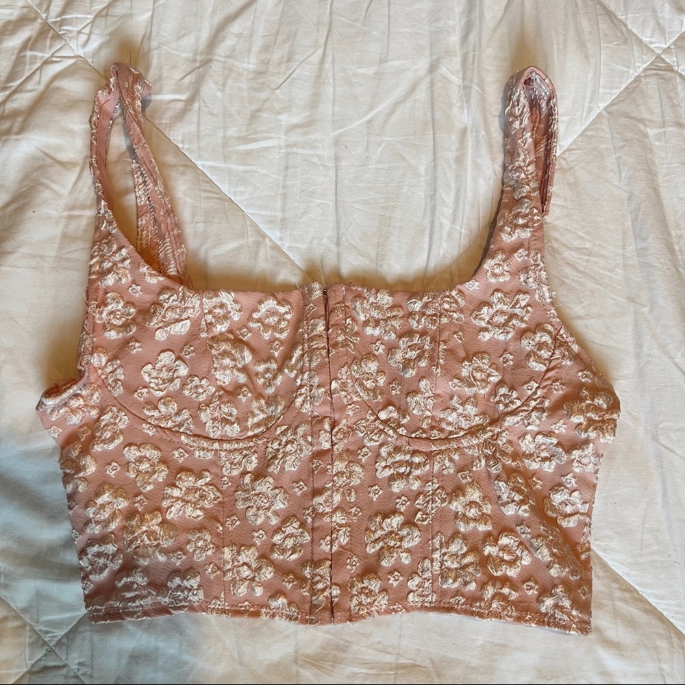 Cute cropped corset